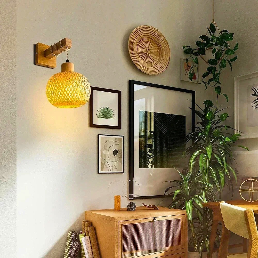 Lustre mural salon