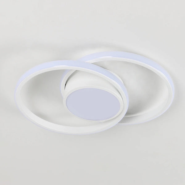 Lustre blanc moderne led
