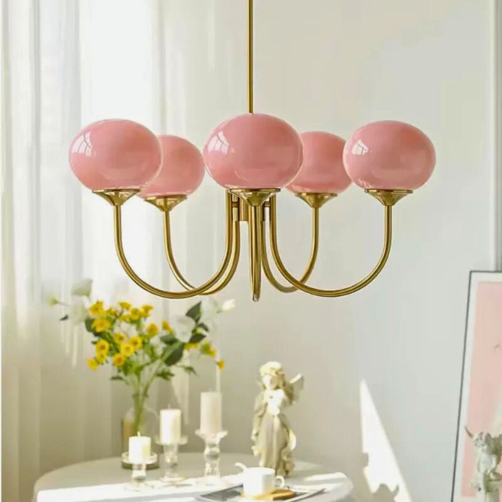 Lustre chambre fille moderne