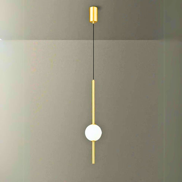 Lustre design boule de verre