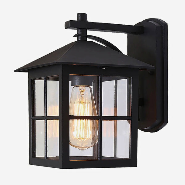 Lustre vintage mural pour exterieur