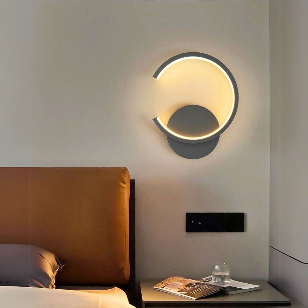 Lustre mural chambre design
