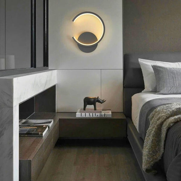 Lustre mural chambre design