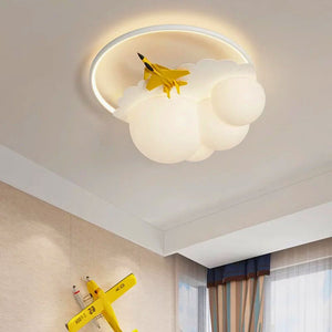 Lustre nuage enfant