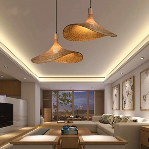 Lustre bois naturel