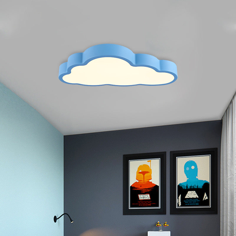 Lustre nuage chambre bébé