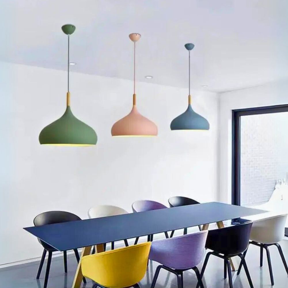 Lustre suspension au design moderne scandinave