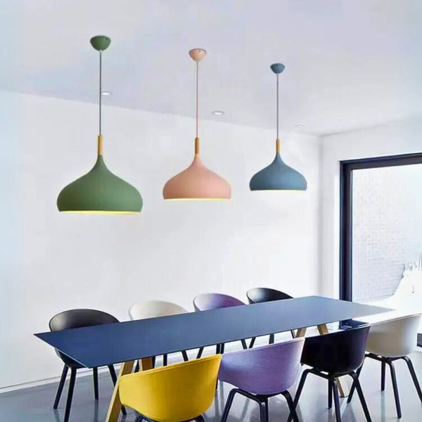 Lustre suspension au design moderne scandinave