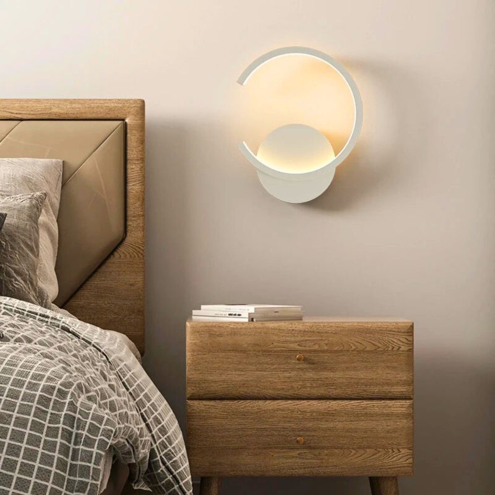 Lustre mural chambre design
