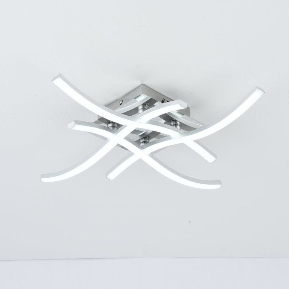 Lustre blanc design led