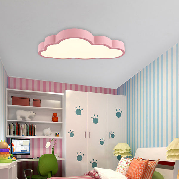 Lustre nuage chambre bébé