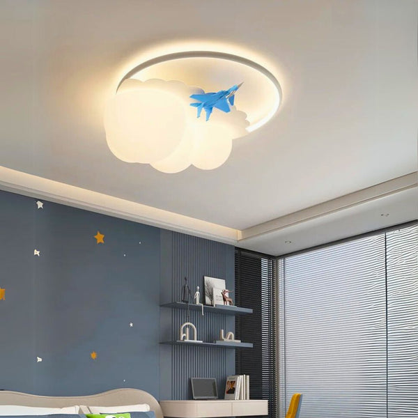 Lustre nuage enfant