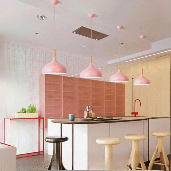 Lustre suspension au design moderne scandinave