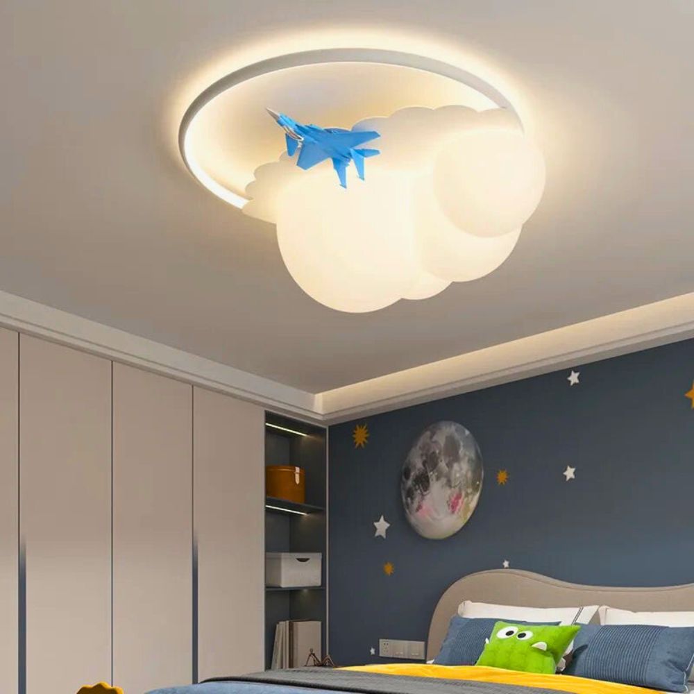Lustre nuage enfant
