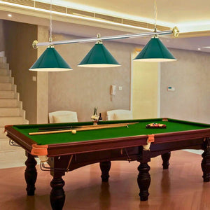 Lustre billard vert