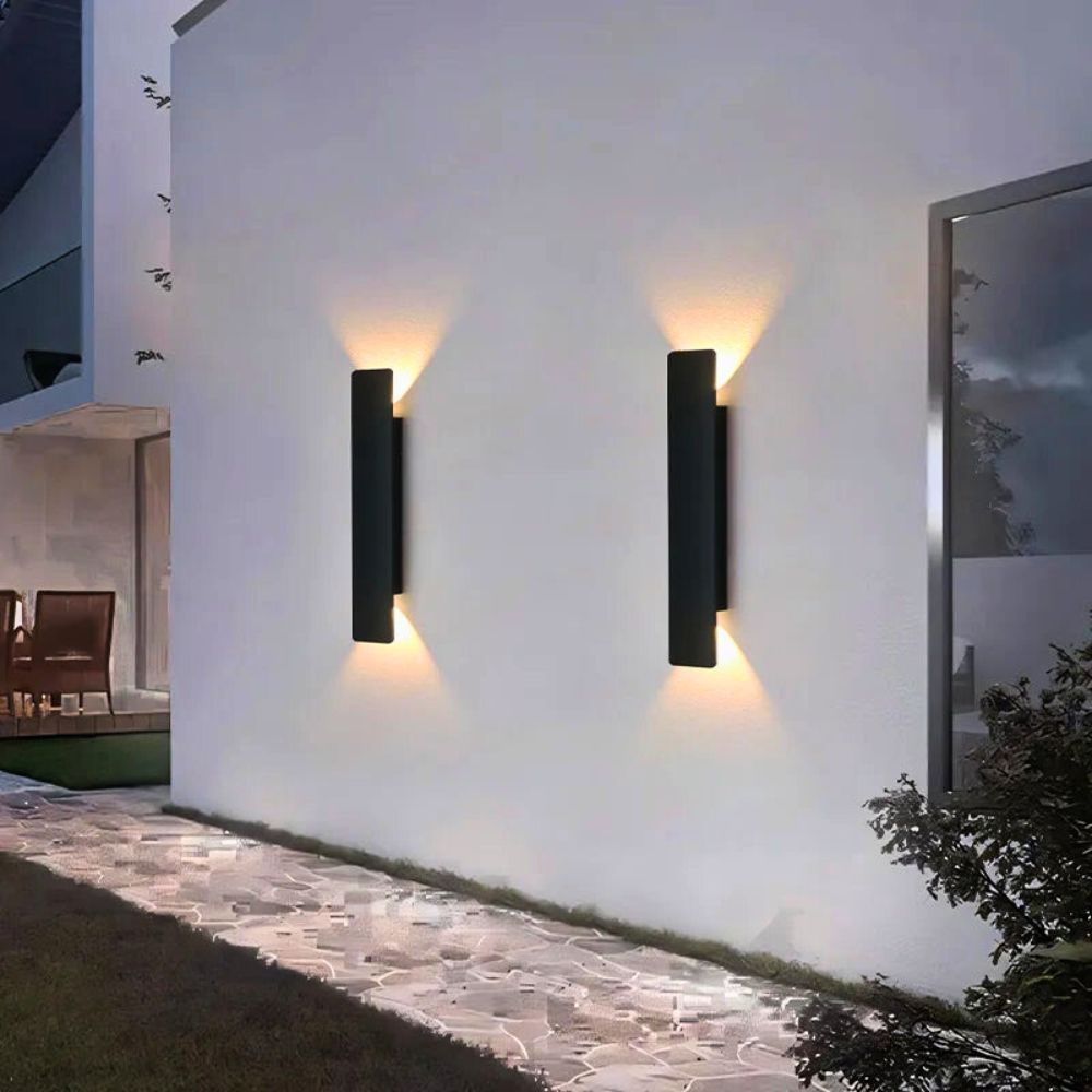 Lustre moderne exterieur mural