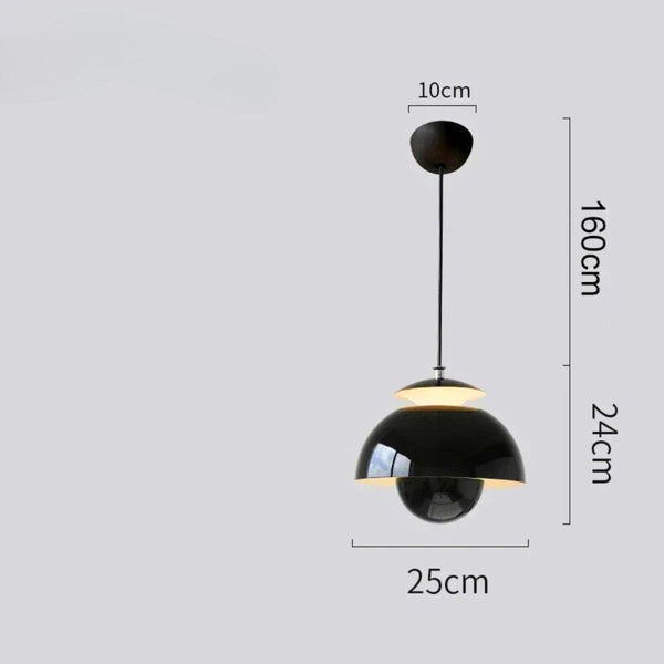 Lustre scandinave art déco