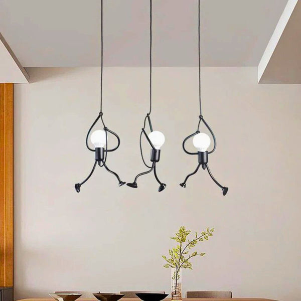 Lustre moderne chambre ado fille et garçon