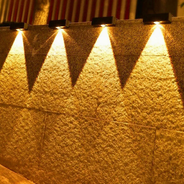 Lustre mural exterieur led solaire