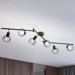 Lustre salle à manger tendance noir