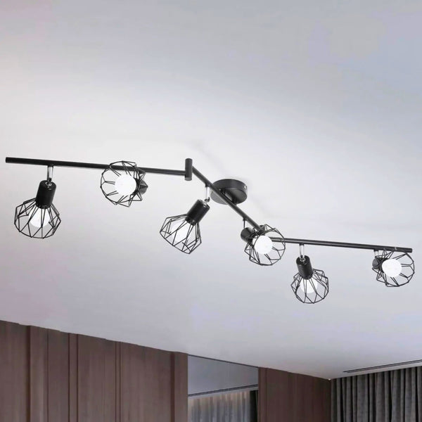 Lustre salle à manger tendance noir