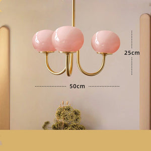 Lustre chambre fille moderne