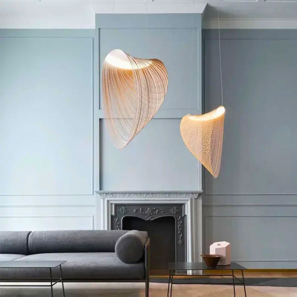 Lustre naturel moderne