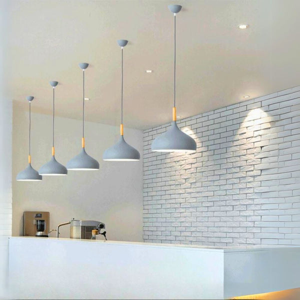 Lustre suspension au design moderne scandinave
