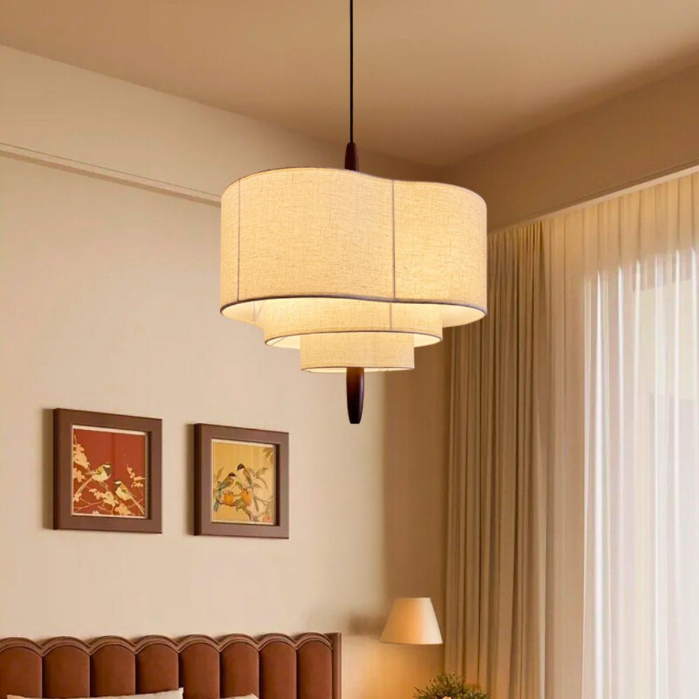 Lustre suspension chambre adulte