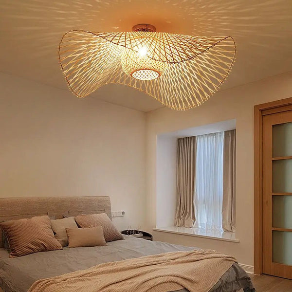 Grand lustre naturel