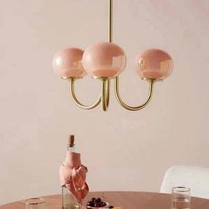 Lustre chambre fille moderne