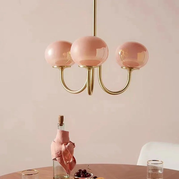 Lustre chambre fille moderne