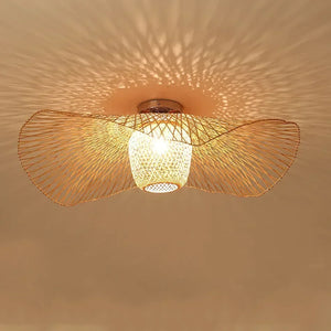 Grand lustre naturel