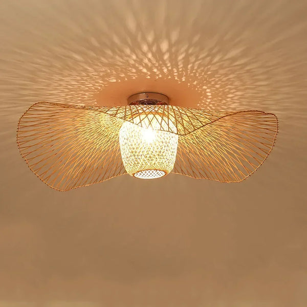 Grand lustre naturel