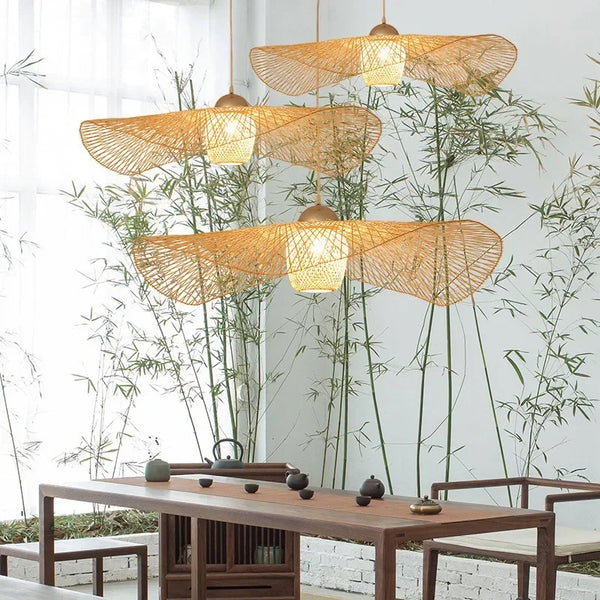 Grand lustre naturel