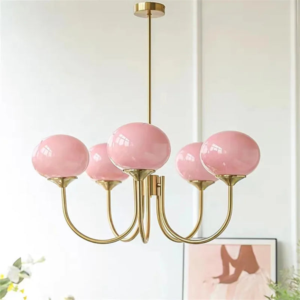 Lustre chambre fille moderne