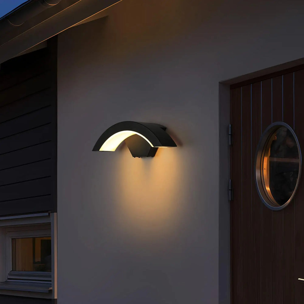 Lustre mural exterieur design